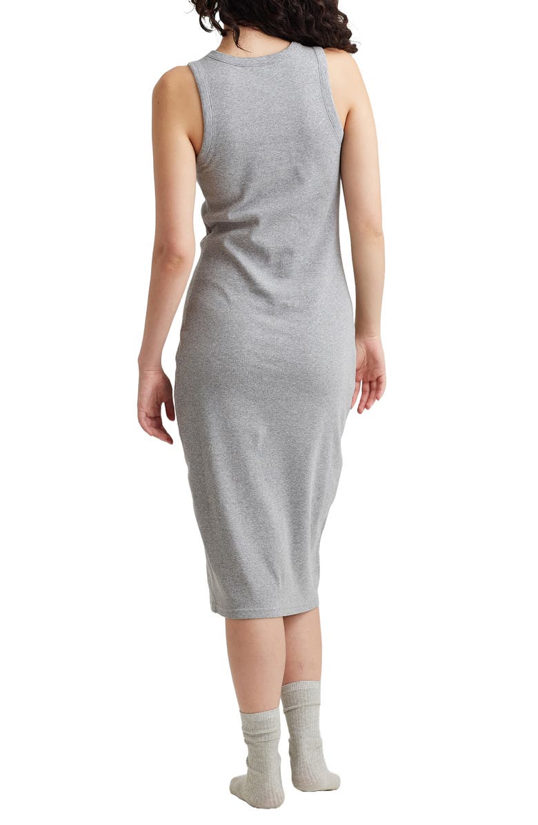 Papinelle Milla Rib Shelf Bra Nightgown, Alternate, color, 