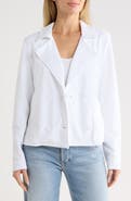 Tommy Bahama Marina Del Mar Double Breasted Crop Fleece Jacket