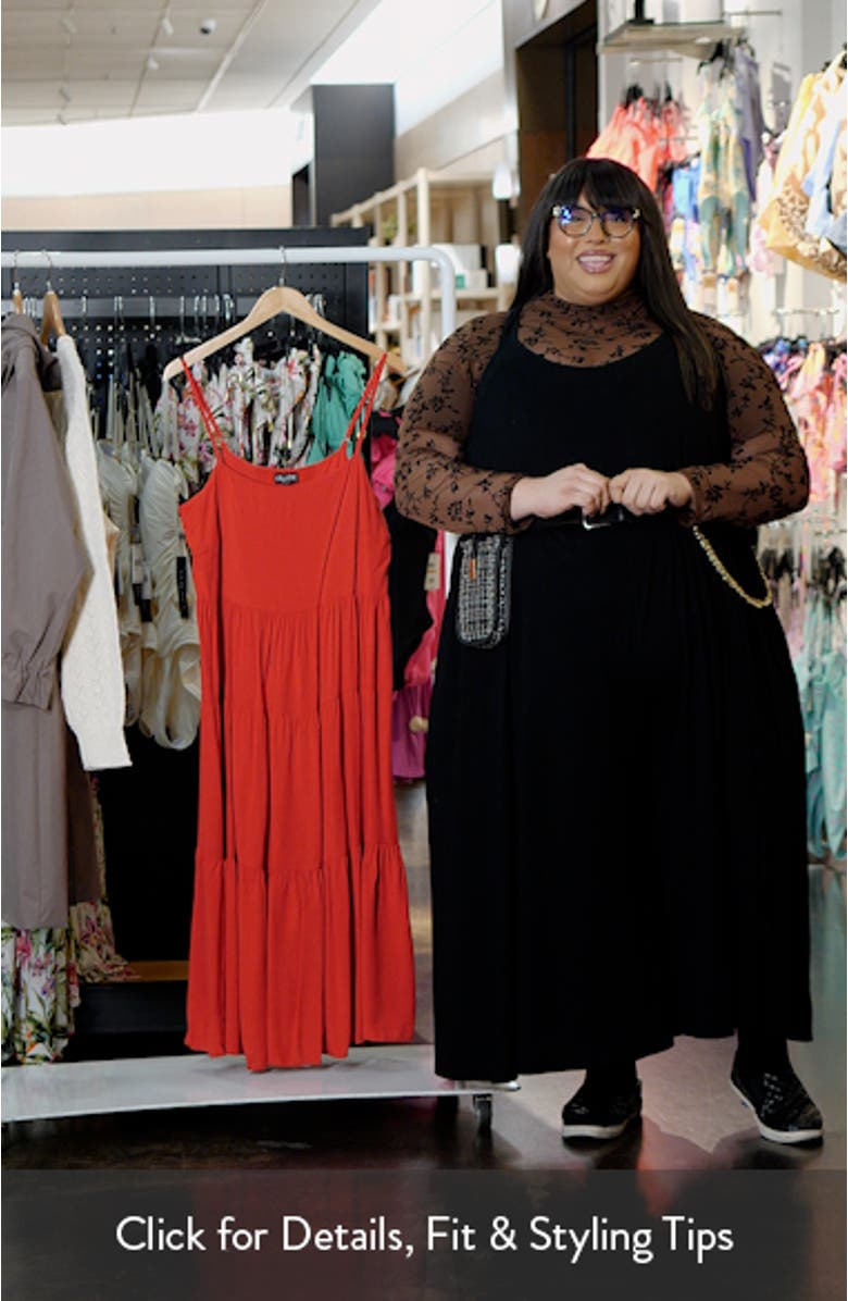 Mystic Tiered Midi Sundress, sales video thumbnail