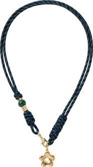 MacRae & Co. Gardenia Rope Pendant Necklace