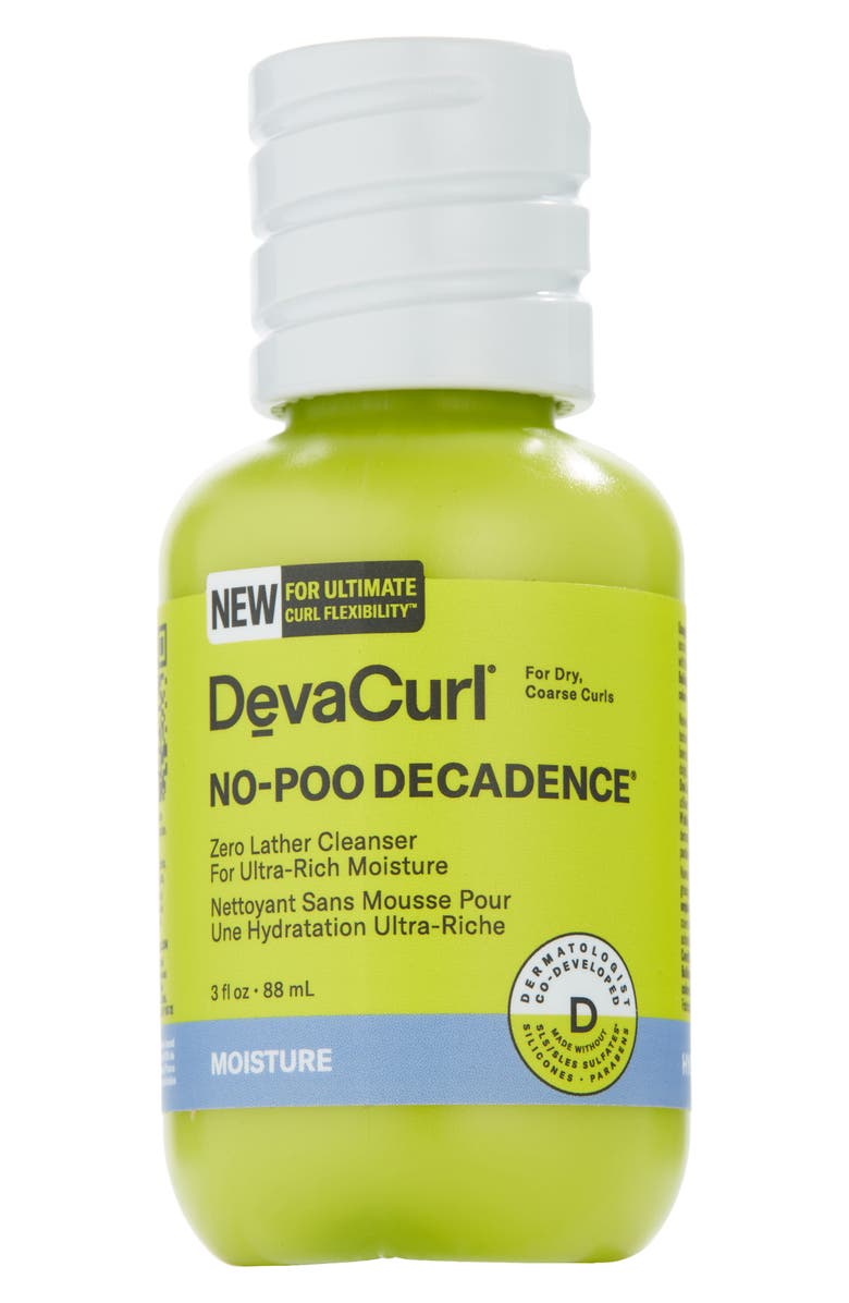 DevaCurl No-Poo Decadence<sup>®</sup> Zero-Lather Cleanser, Main, color,