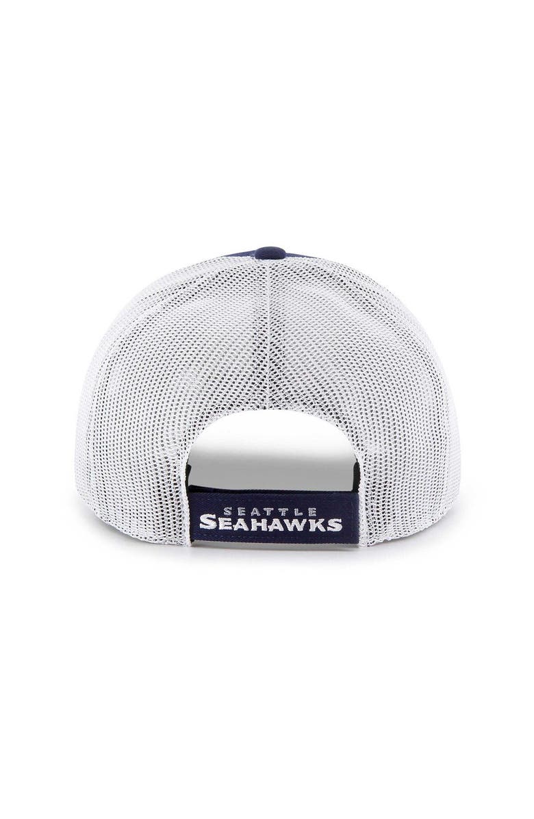 '47 Men's '47 Navy/White Seattle Seahawks Drifter Adjustable Trucker Hat, Alternate, color, Navy