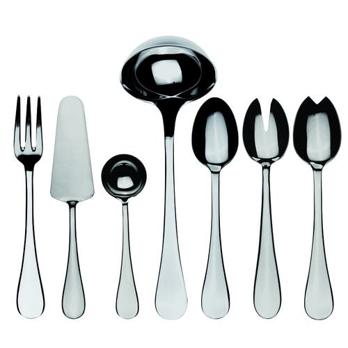 Mepra Brescia Serving Set In Silver