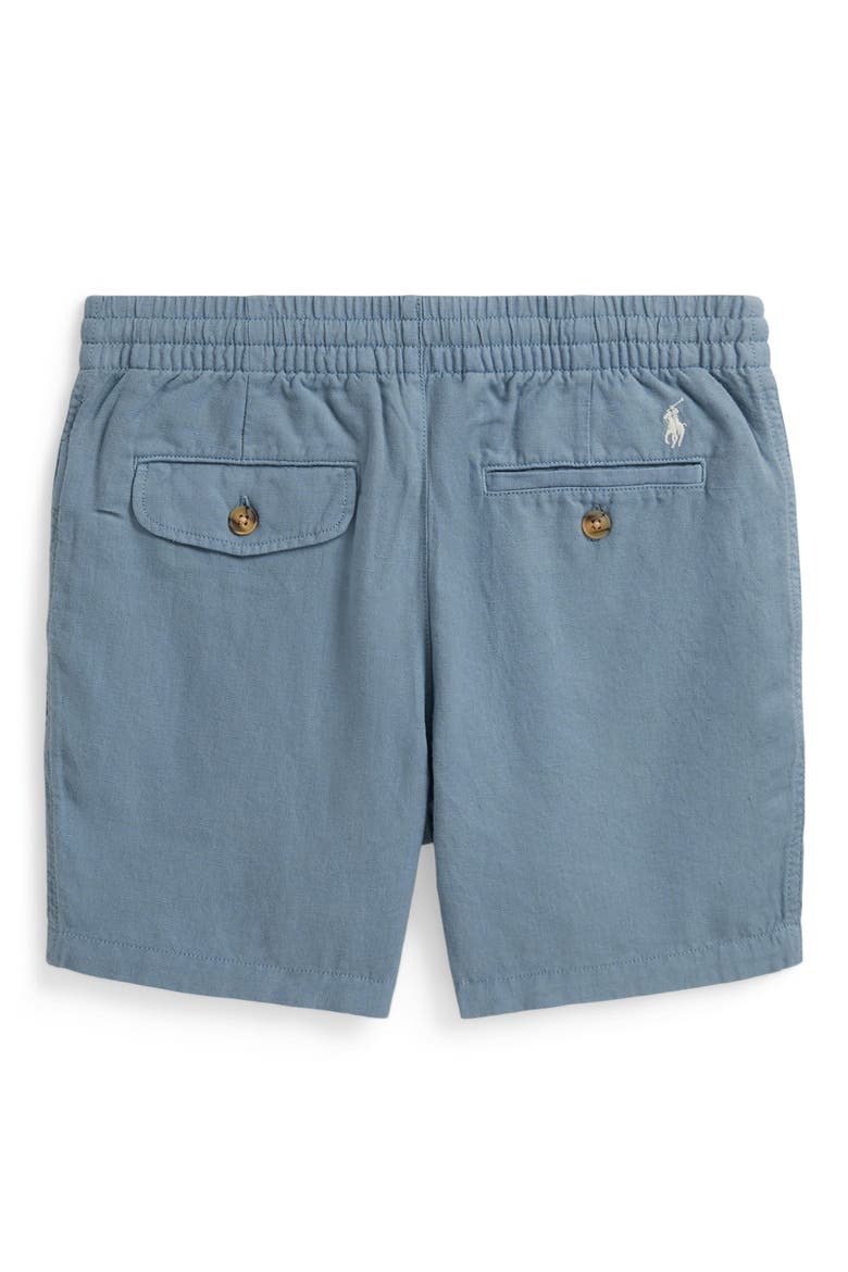 Kids' Cotton & Linen Shorts, Alternate, color, MULTI