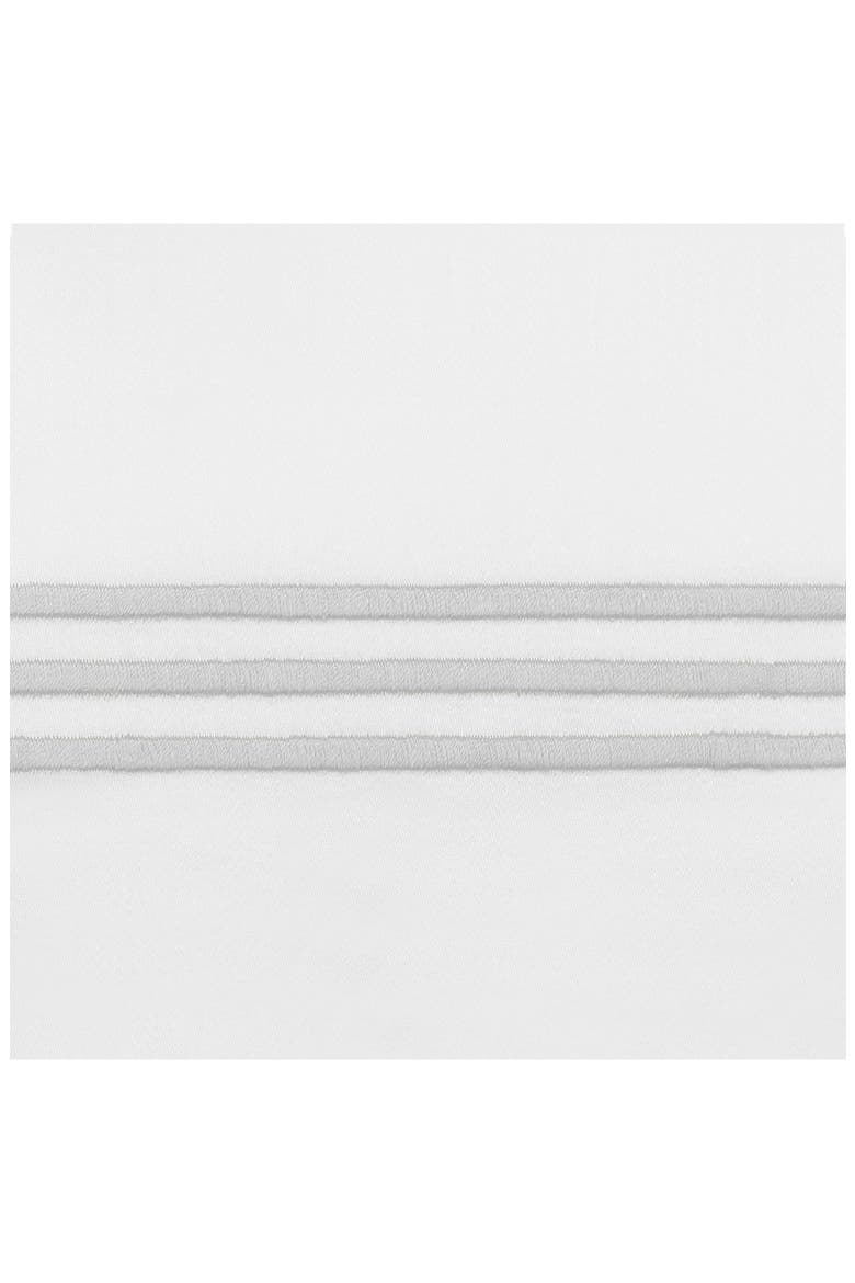 Bel Tempo Set of 2 520 Thread Count Cotton Perccale Pillowcases, Alternate, color, SILVER