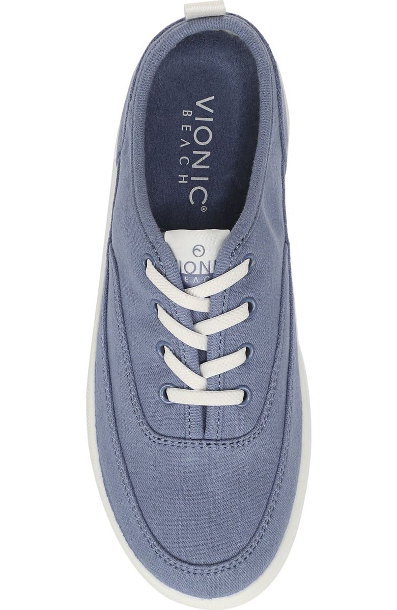 Vionic Cobalt Lace-Up Sneaker, Alternate, color, Dark Denim Canvas