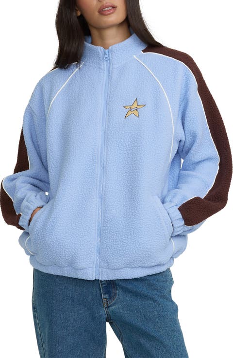 Sporty Full Zip Fleece Jacket