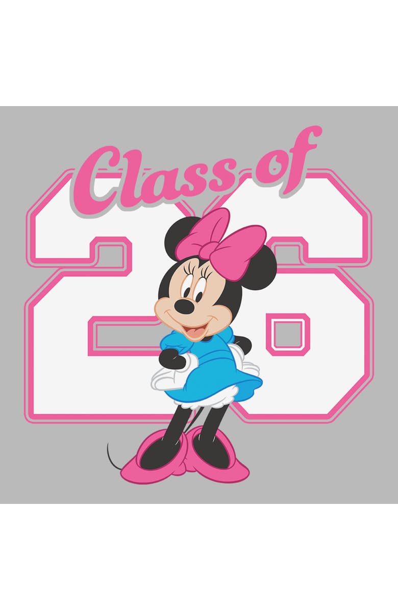 Minnie Mouse Men's Minnie Mouse Class of 26 Sweetheart Graphic T-Shirt, Alternate, color, Sport Grey