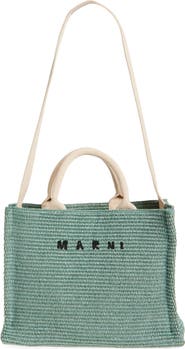 Marni Small Woven Tote Bag