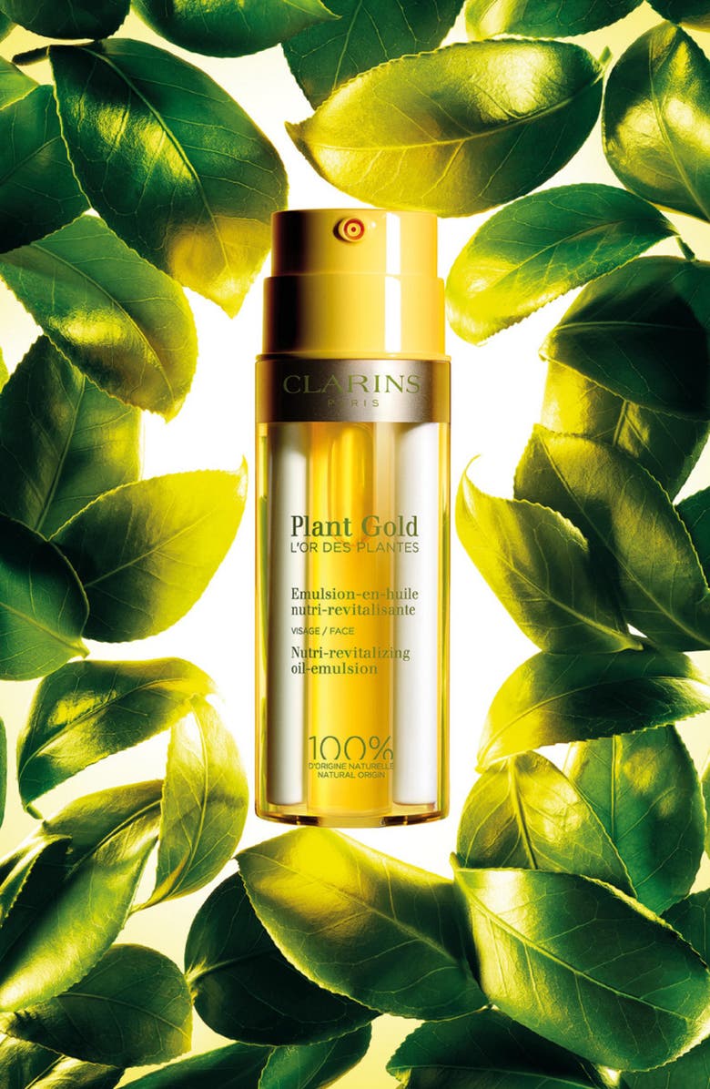 Clarins Plant Gold Nutri-Revitalizing Oil-Emulsion, Alternate, color, 