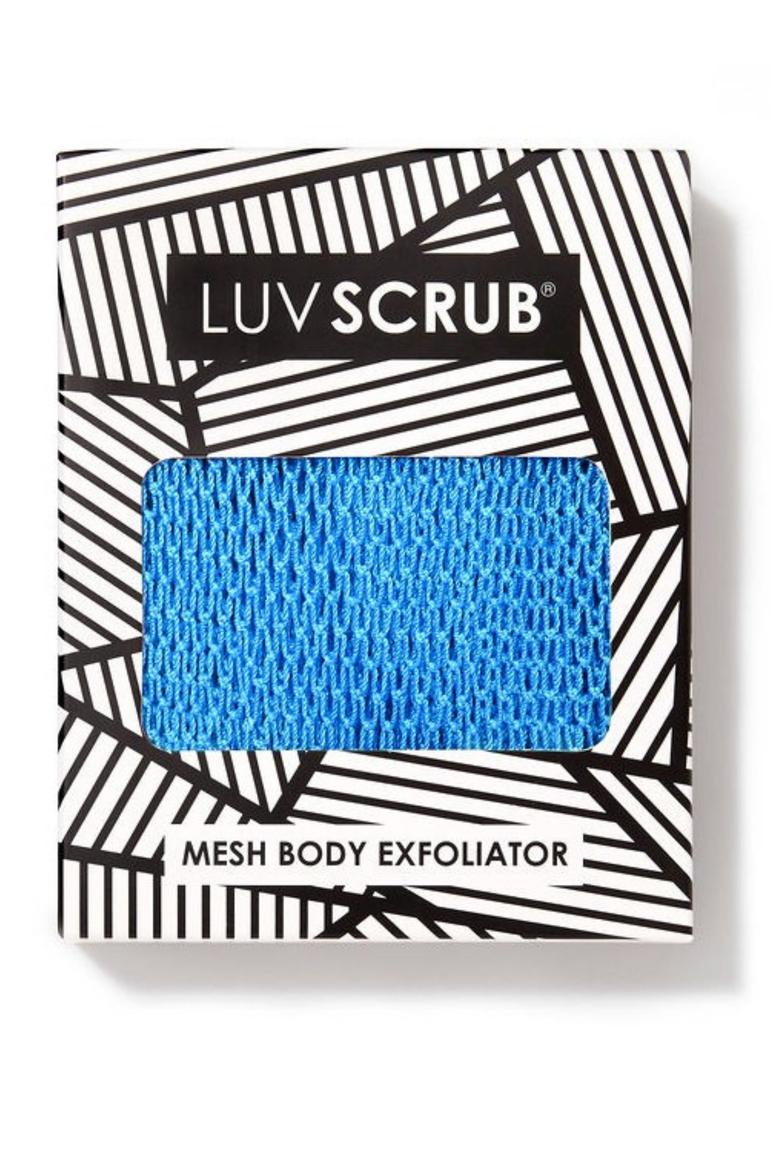 ® Mesh Body Exfoliator - Out of the Blue, Alternate, color, Out of the Blue - Blue