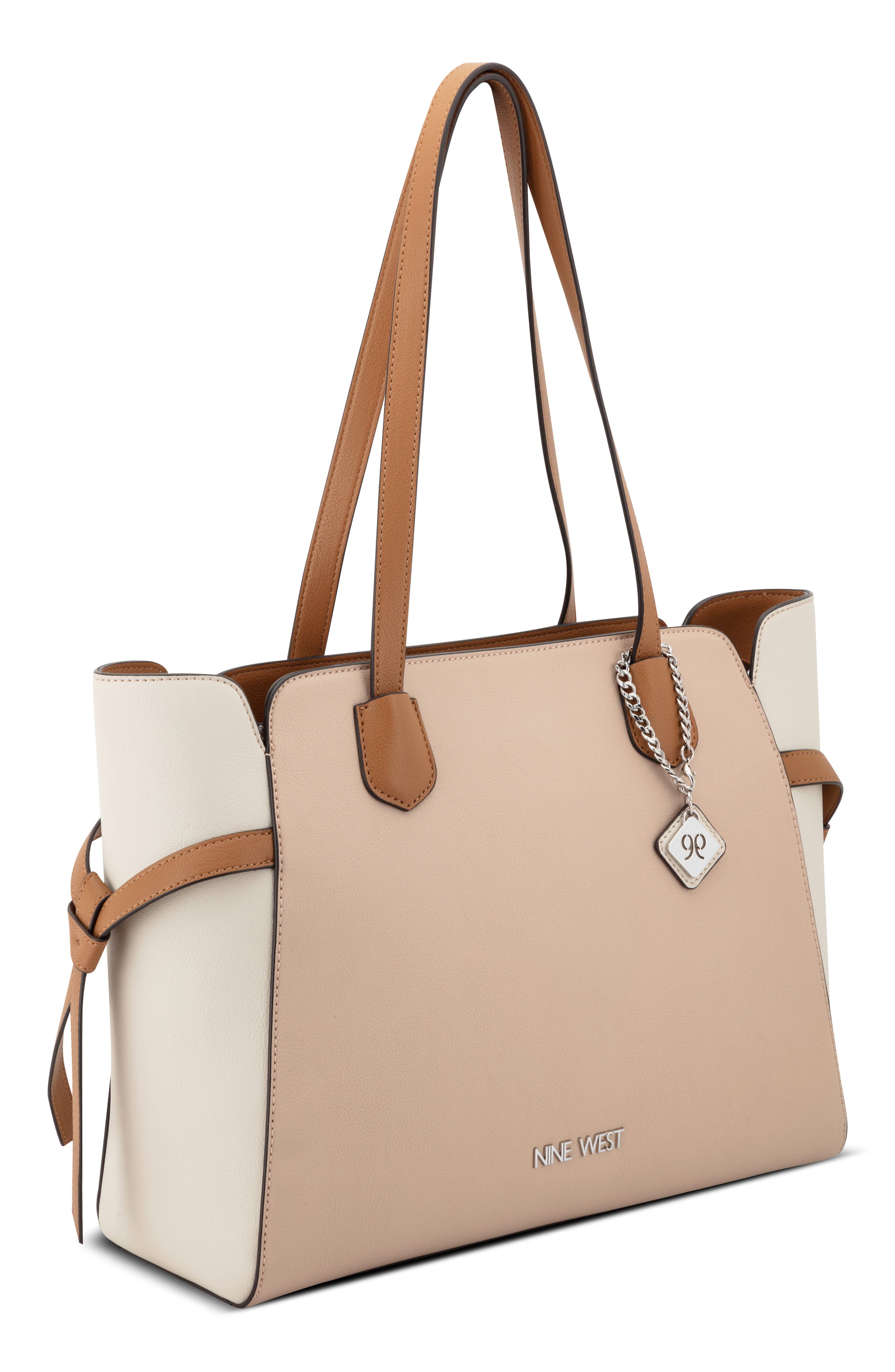 Nine West Isidore Tote Bag, Alternate, color, Fawn Multi