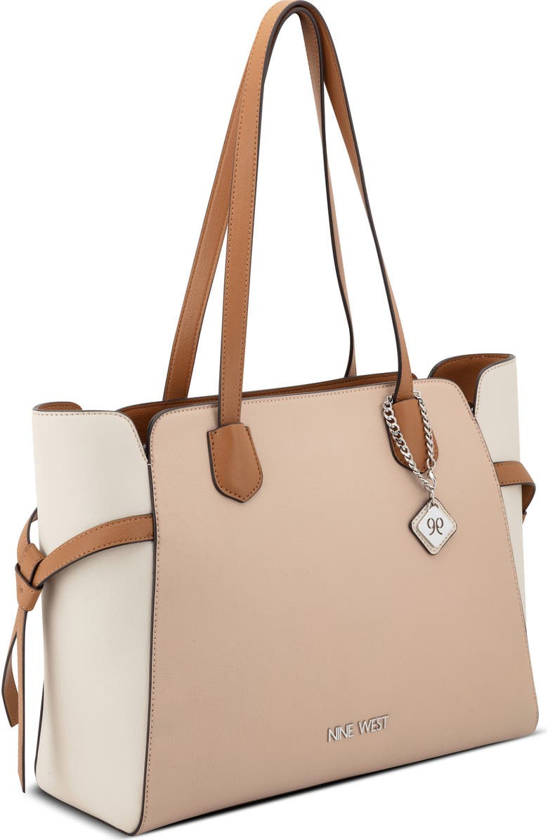 Nine West Isidore Tote Bag, Alternate, color, Fawn Multi