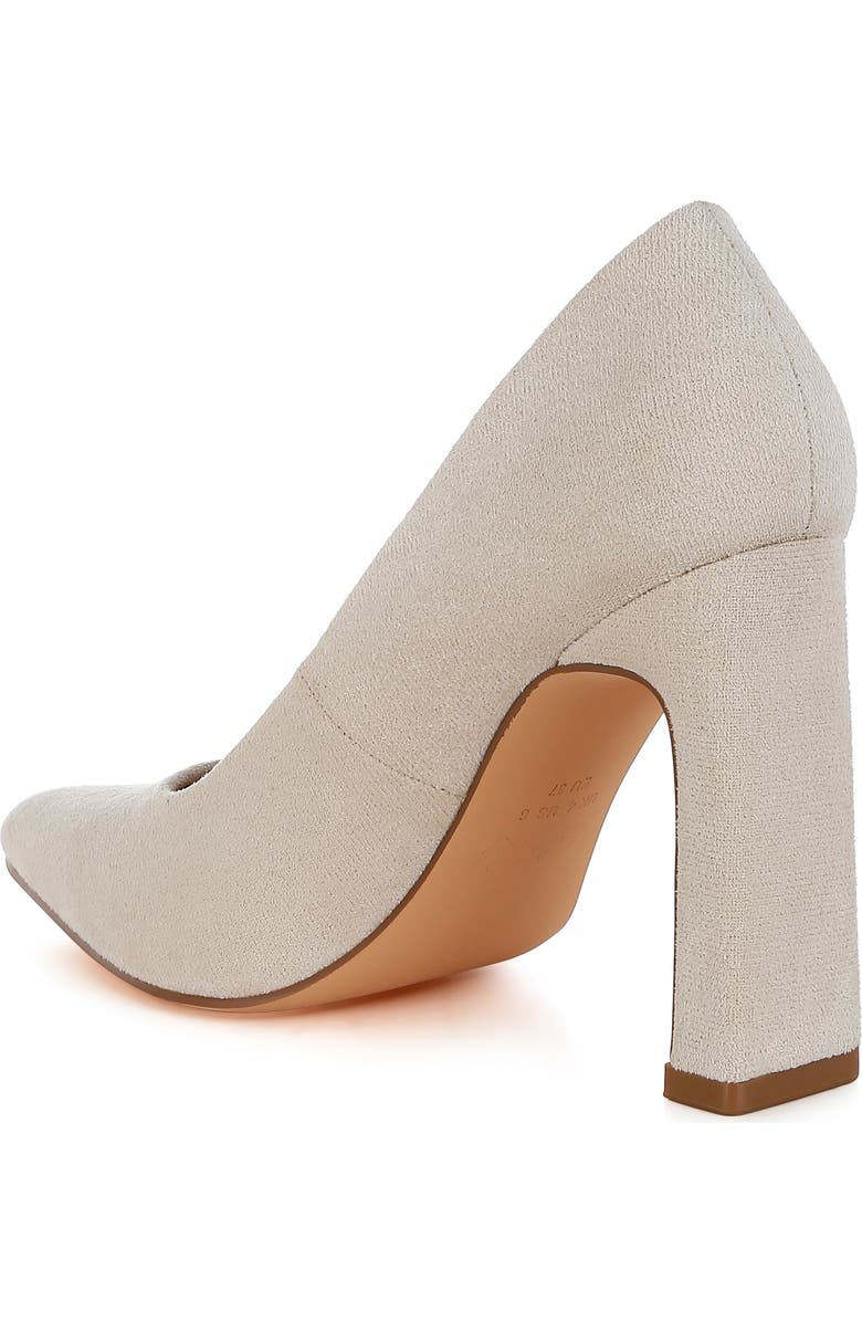 LONDON RAG Uboa Pointed Toe Pump, Alternate, color, Beige