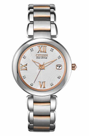 Women's Marne Diamond Dial Bracelet Watch, 33mm