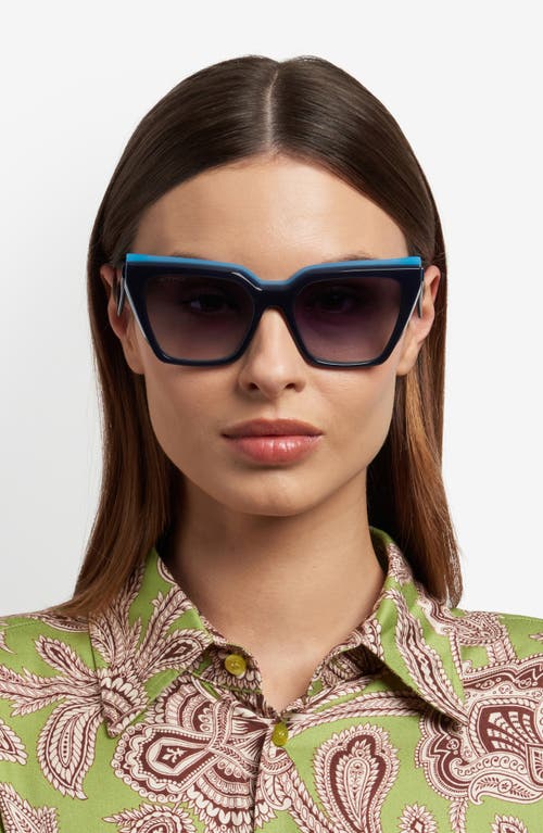 Etro 55mm Cat Eye Sunglasses