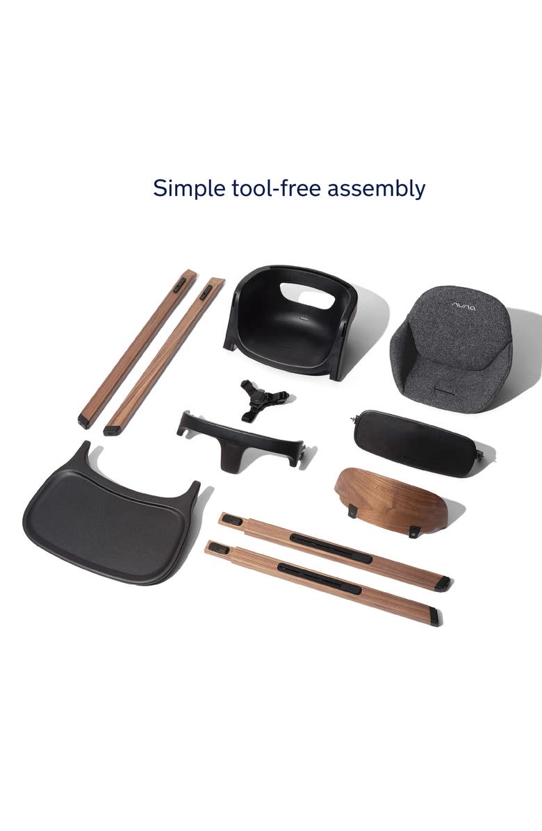 Nuna Bryn Heritage High Chair, Alternate, color, Sanderson