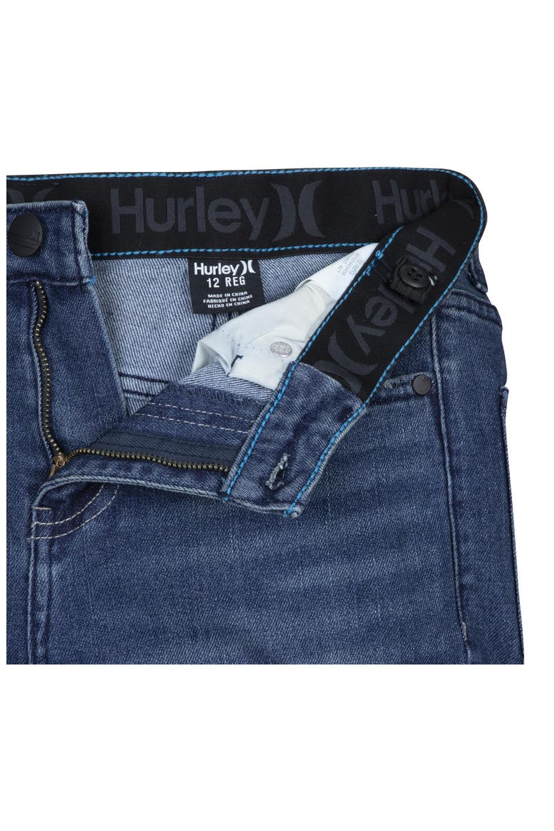 Kids' Regular Tapered 5-Pocket Denim Jeans, Alternate, color, MARINA