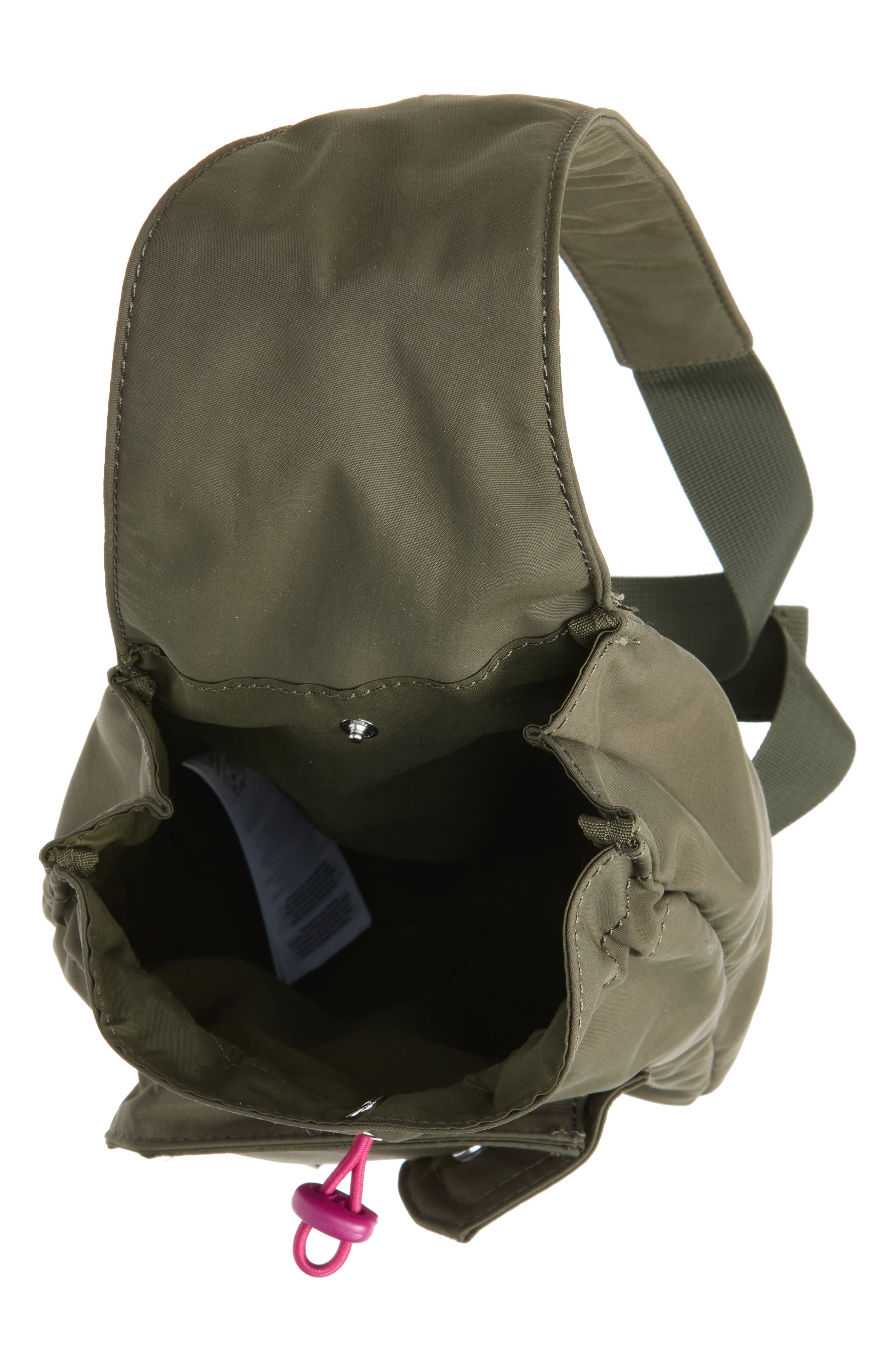 Matilda Recycled Nylon Crossbody Bag, Alternate, color, GREEN