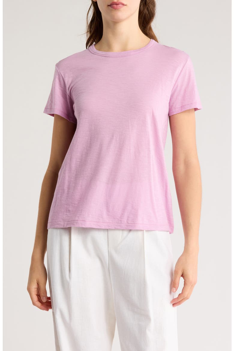 Relaxed Fit Pima Cotton T-Shirt, Main, color, PALE VERVAIN