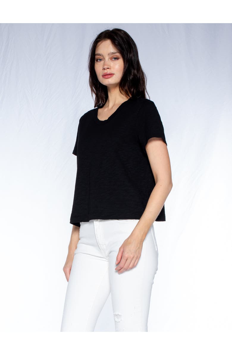 WILT Clothing Crew Trapeze Long Sleeve Mixed, Alternate, color, Grey Heather