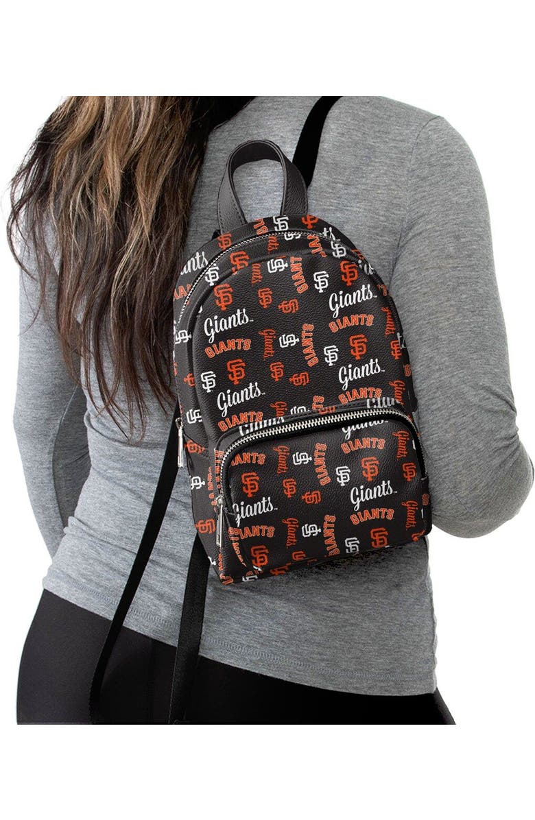 FOCO Youth FOCO Black San Francisco Giants Repeat Brooklyn Mini Backpack, Alternate, color, Black