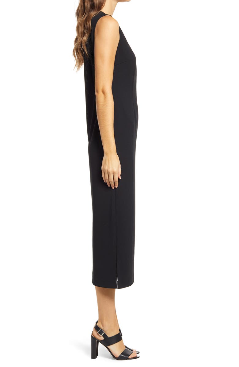 Ming Wang Sleeveless Midi Dress, Alternate, color, 