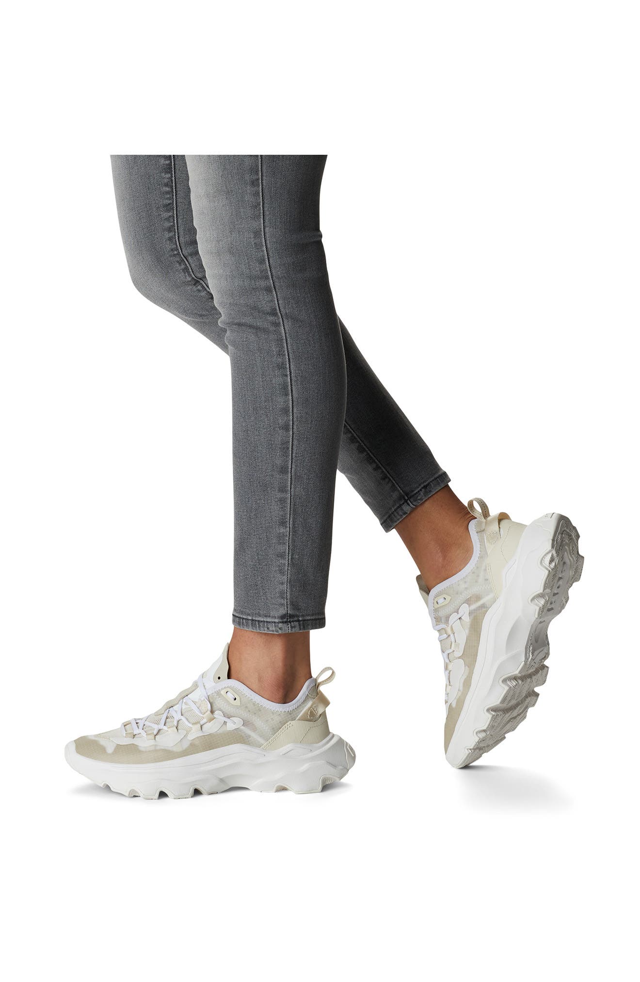 Kinetic Breakthru Tech Sneaker, Alternate, color, WHITE CHALK