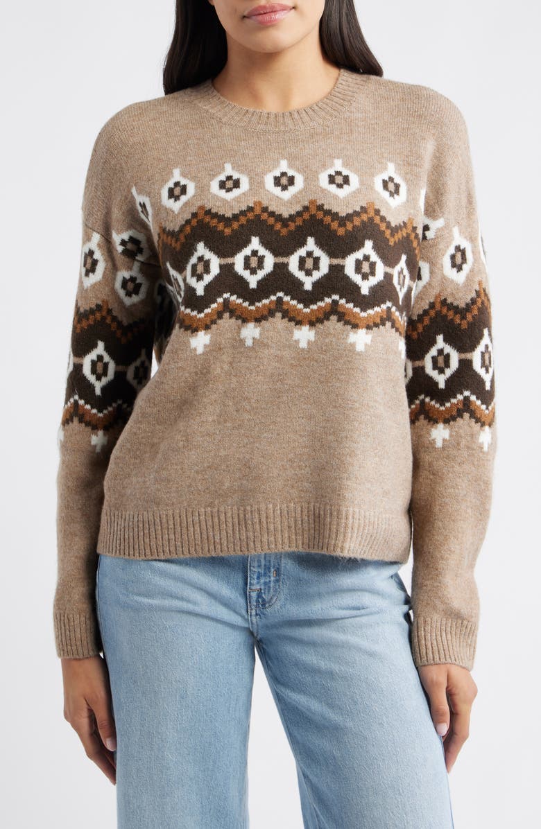 Fair Isle Crewneck Sweater