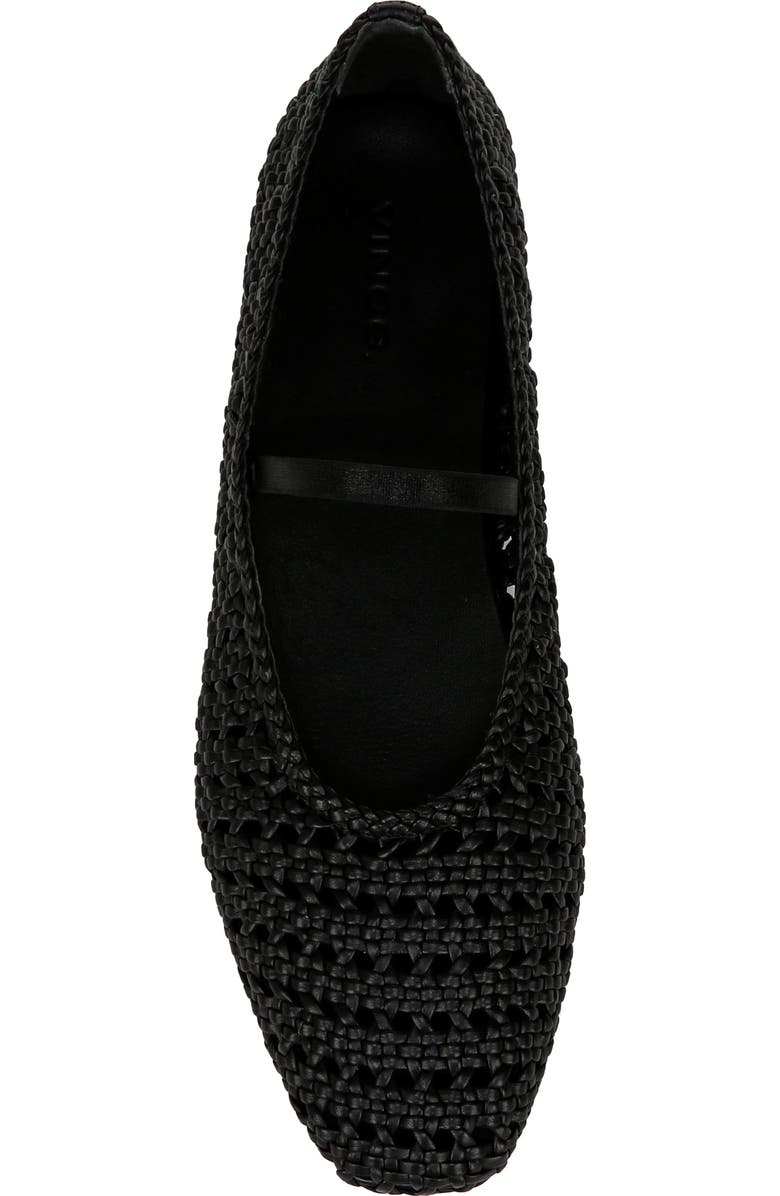 Vince Vivian Mary Jane Flat, Alternate, color, Black