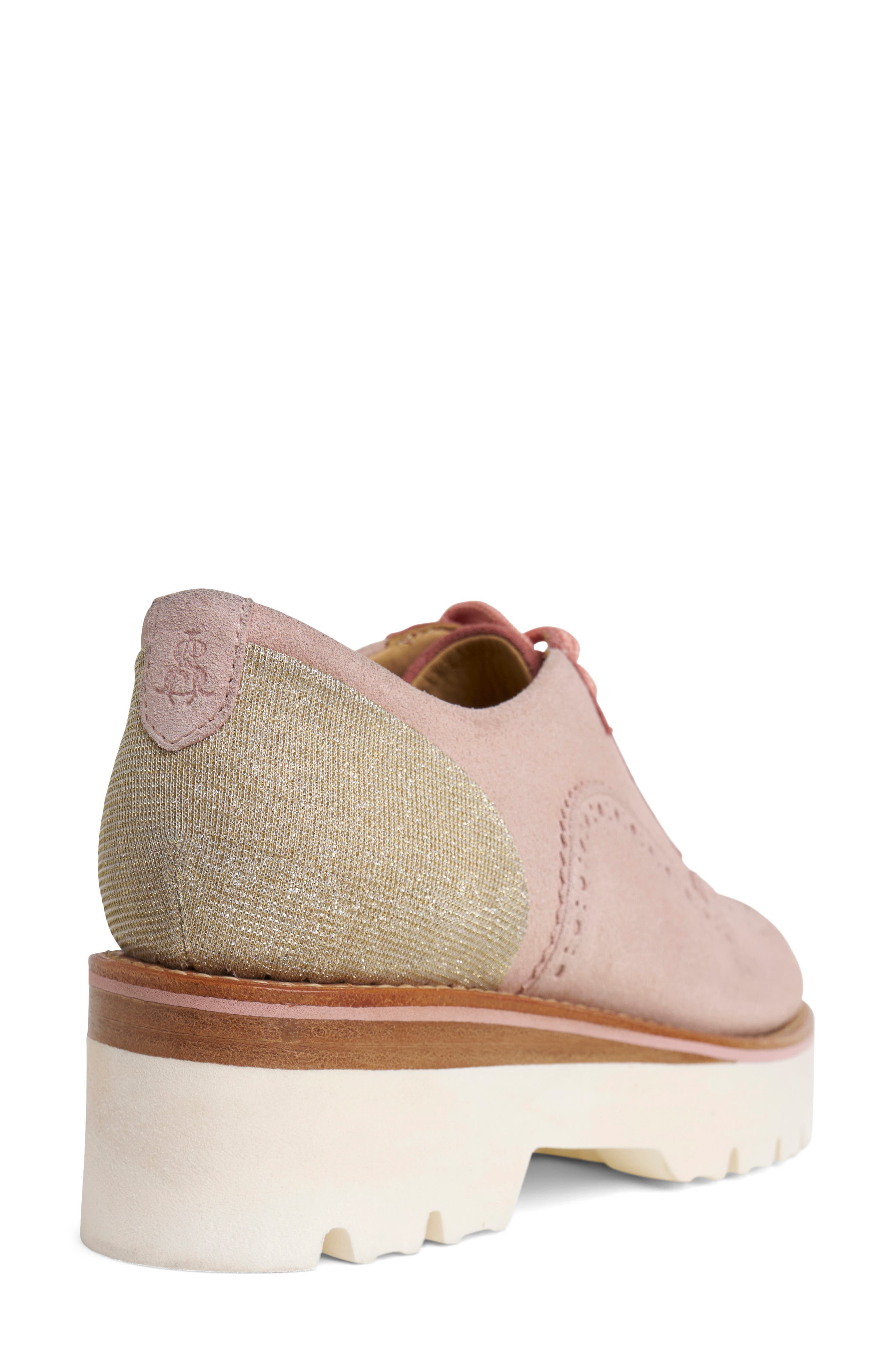 Ms. Elaine Platform Derby, Alternate, color, MAGNOLIA