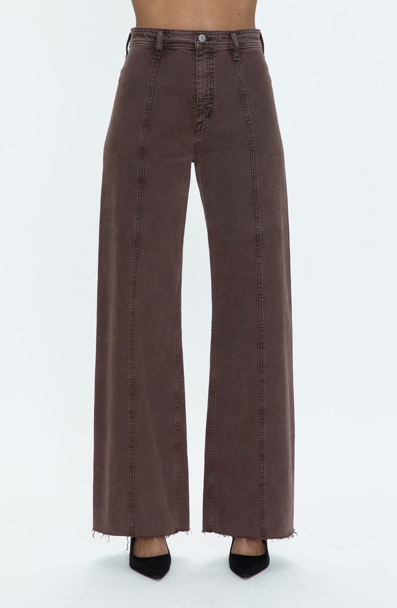 Pistola Penny Seamed Wide Leg Jeans, Main, color,