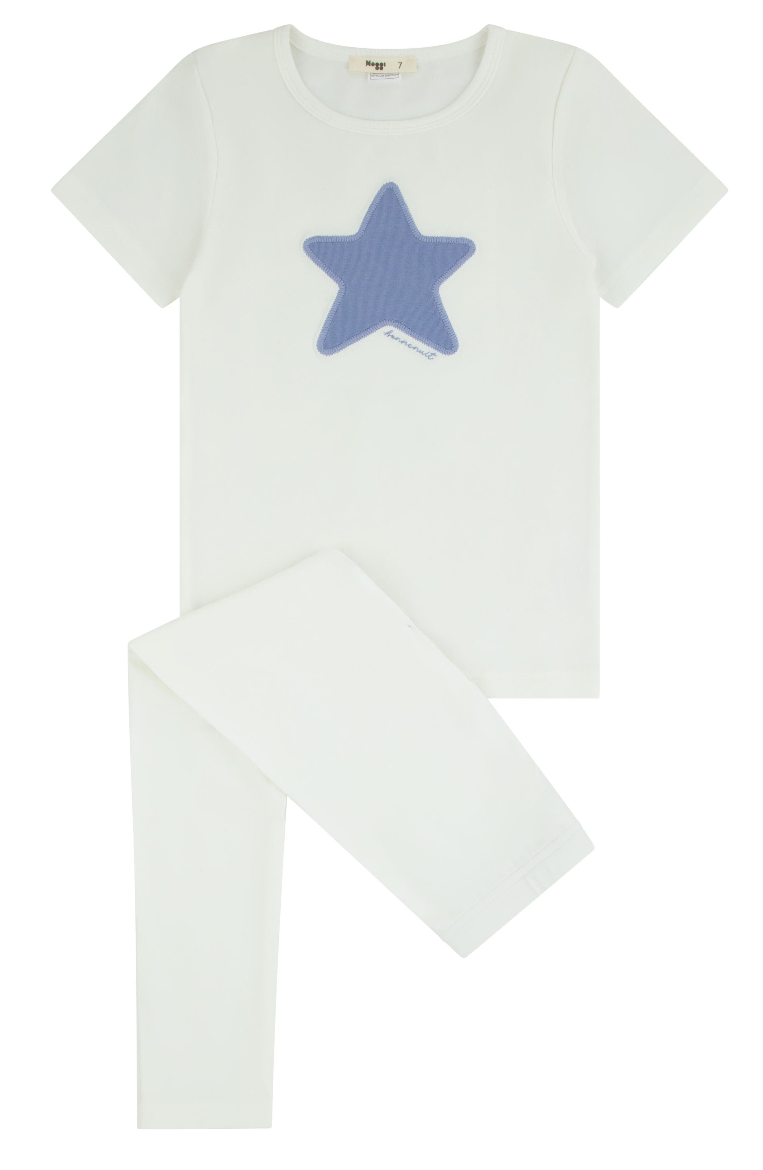 selected Ivory Blue Star