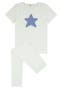 selected Ivory Blue Star