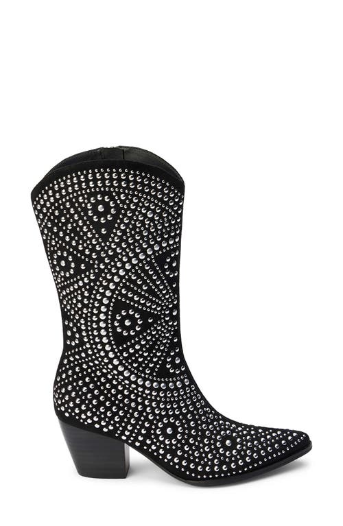 Matisse Twain Studded Western Boot In Black
