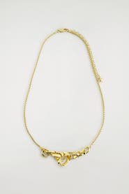 COS Twisted Ribbon Necklace