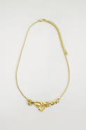 COS Twisted Ribbon Necklace