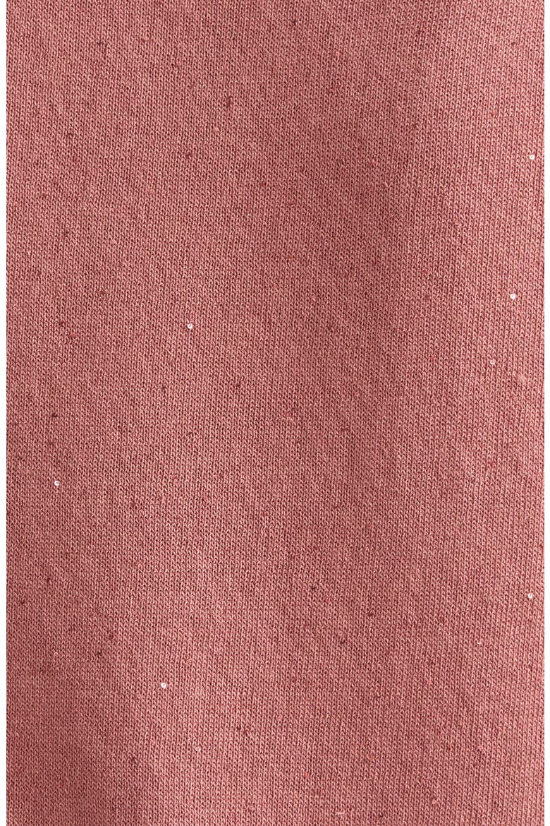 Sequin Embellished Silk & Cotton Sweater Vest, Alternate, color, 174 RASPBERRY