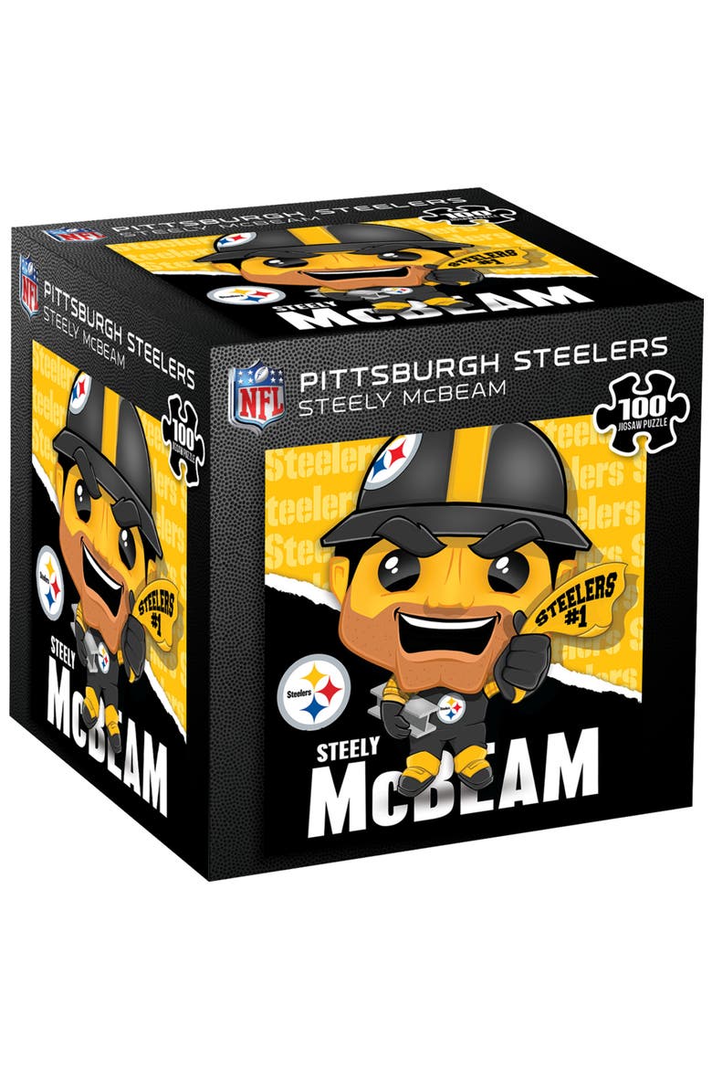 Pittsburgh Steelers Mascot 100pc Puzzle, Main, color, Multicolor