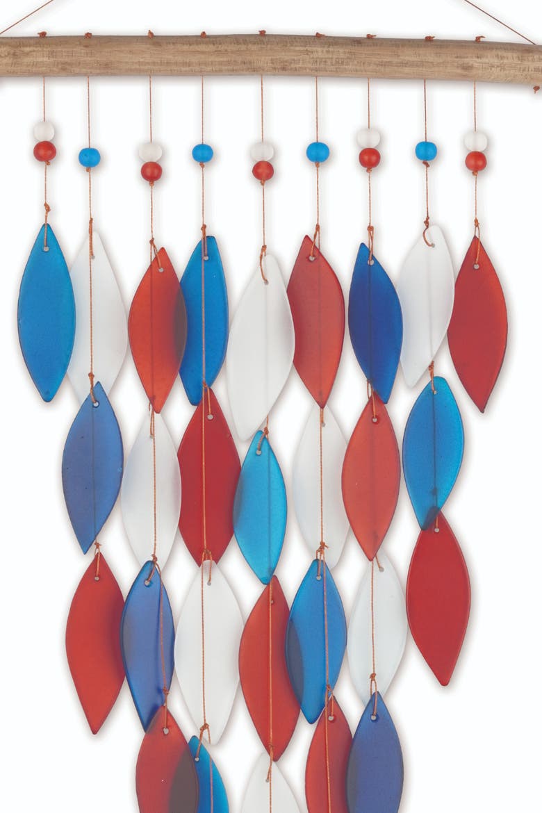 Patriotic Arrow Falls Wind Chime, Alternate, color, Multi