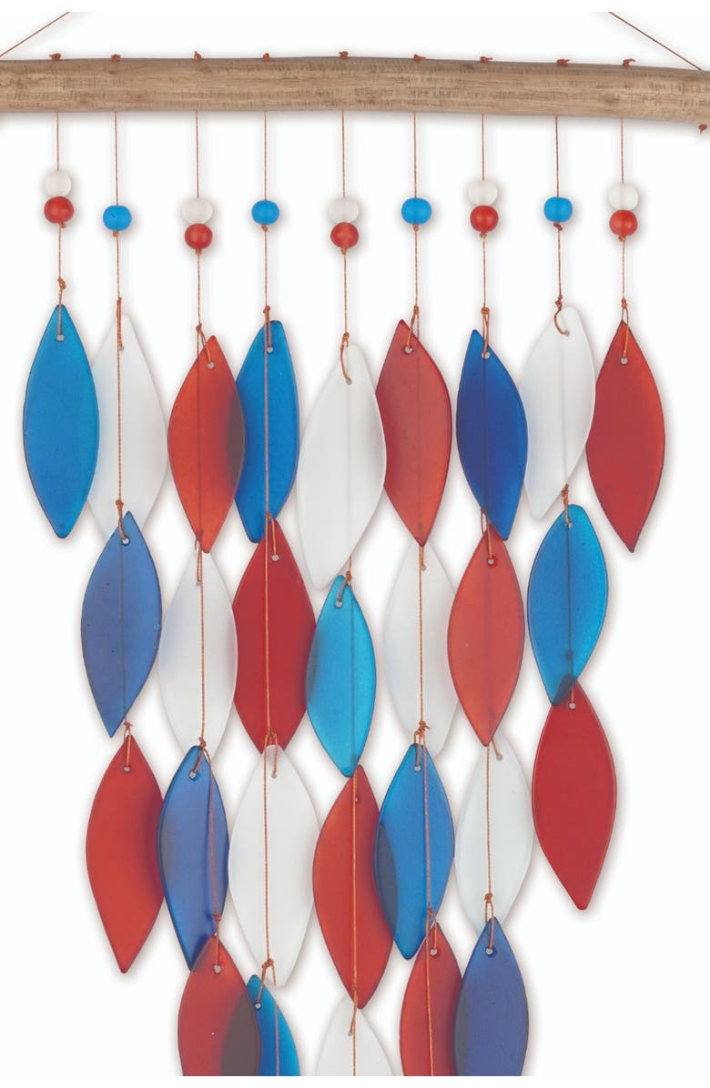 Sunset Vista Designs Patriotic Arrow Falls Wind Chime, Alternate, color, Multi