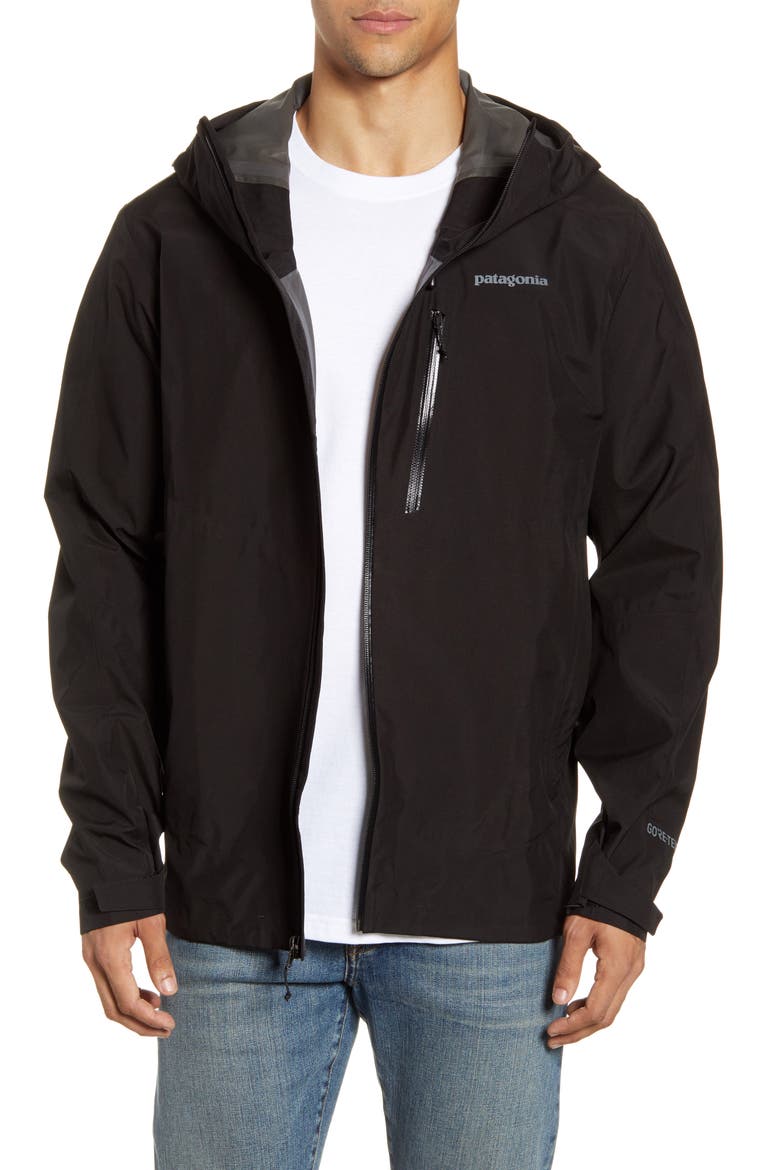 Calcite Hooded Jacket, Main, color, BLACK