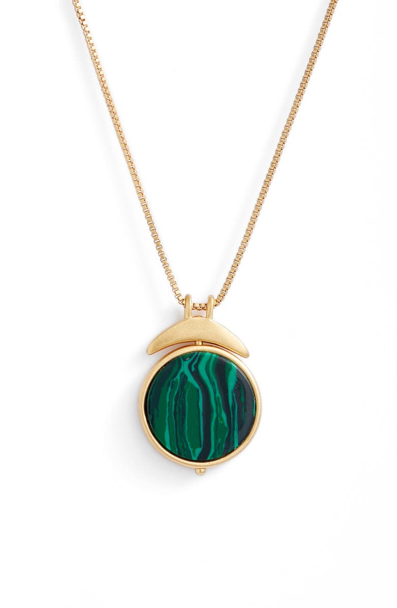 Madewell Pivot Pendant Necklace, Alternate, color, 