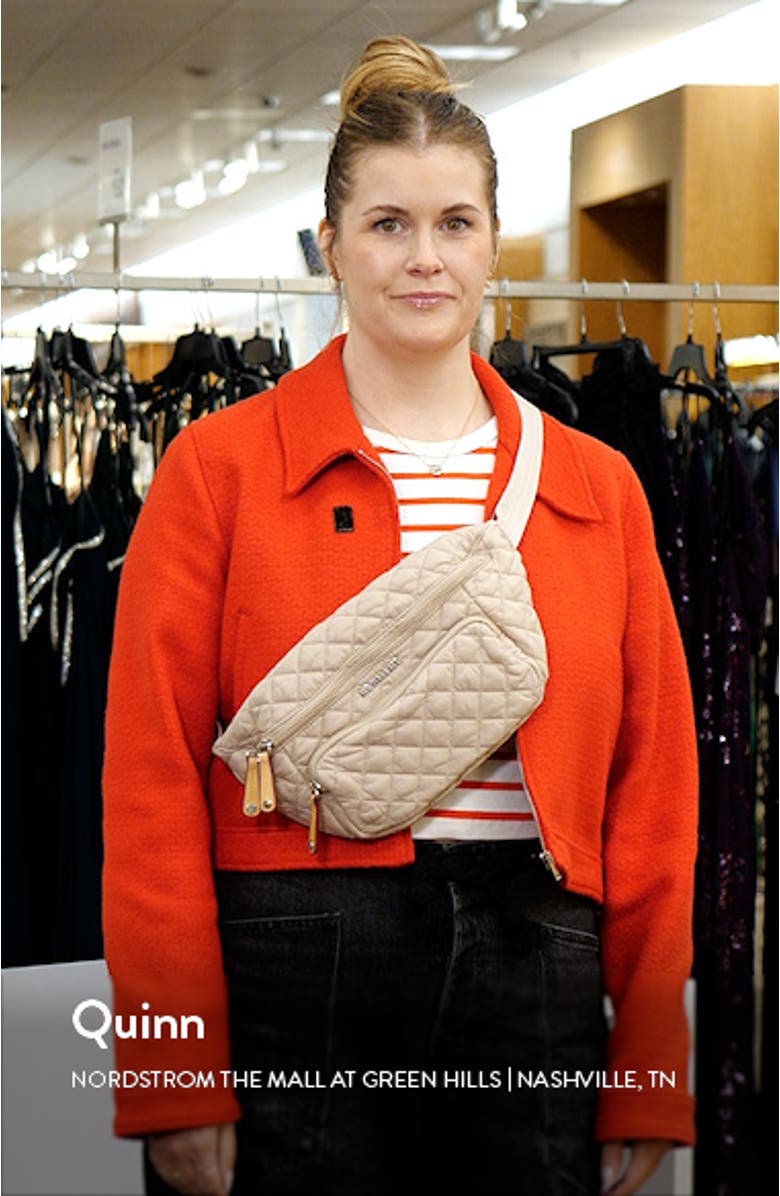 Metro Quilted Nylon Sling Bag, sales video thumbnail