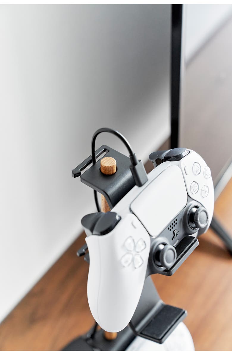 Yamazaki 3-Tier Controller Stand, Alternate, color, Black