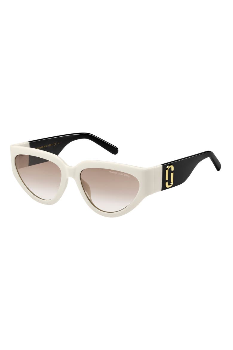 57mm Cat Eye Sunglasses, Alternate, color, 0CCP-HA