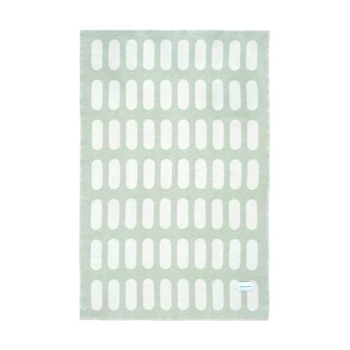 Maison Deux Cubics Blanket In Green