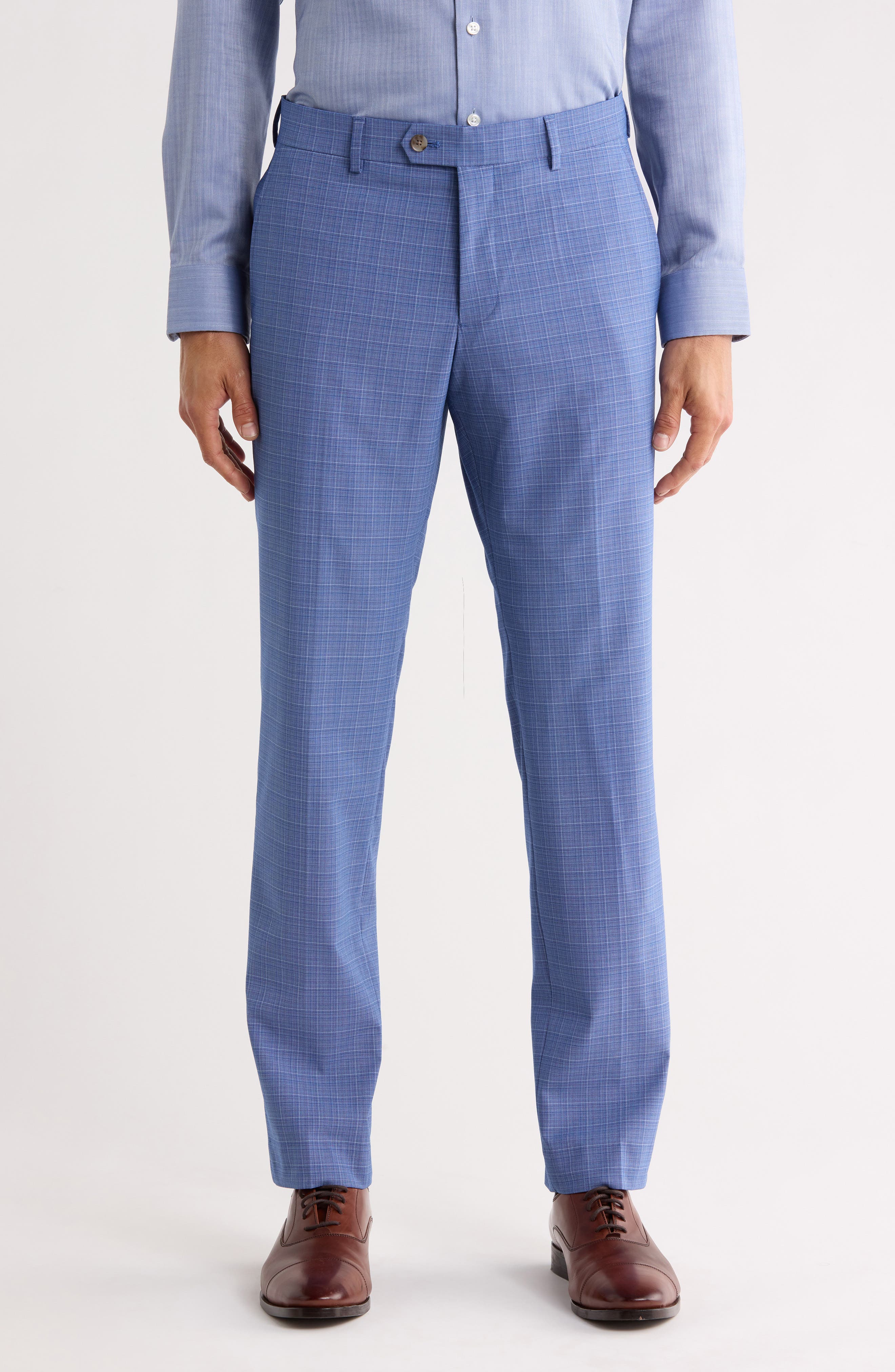 Plaid Suit Pants