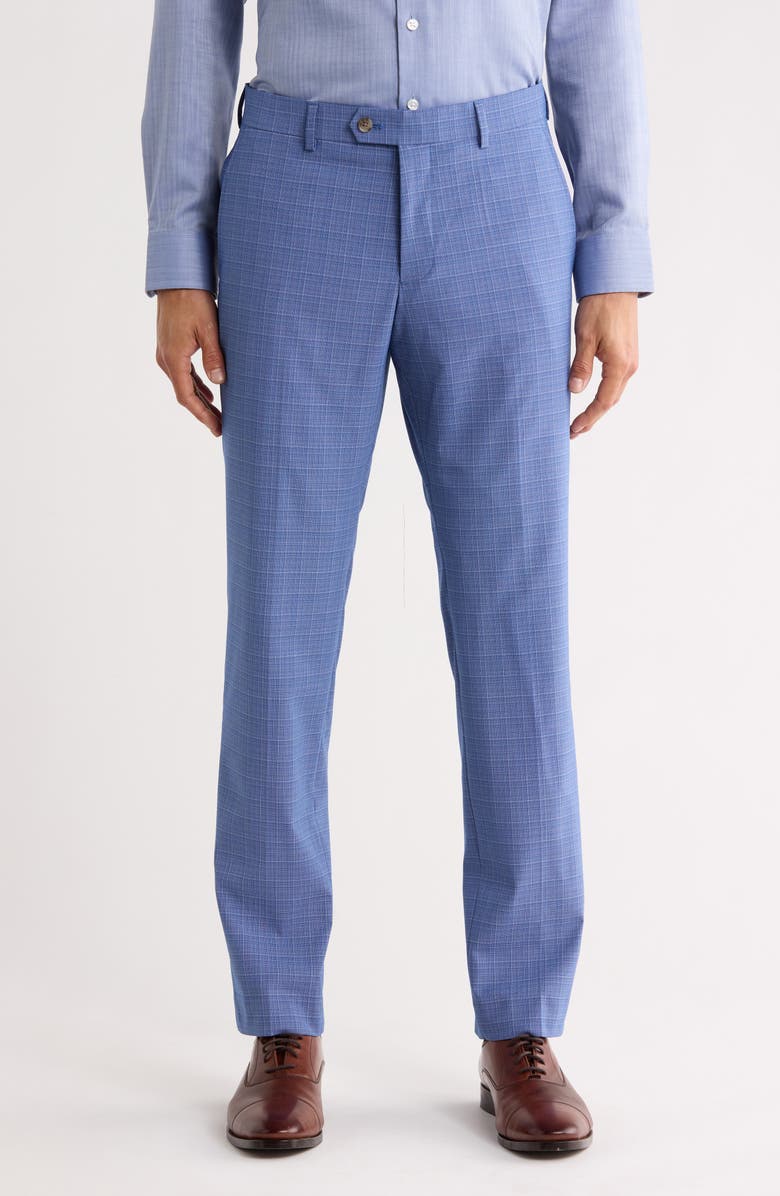 CONSTRUCT Plaid Suit Pants, Main, color,