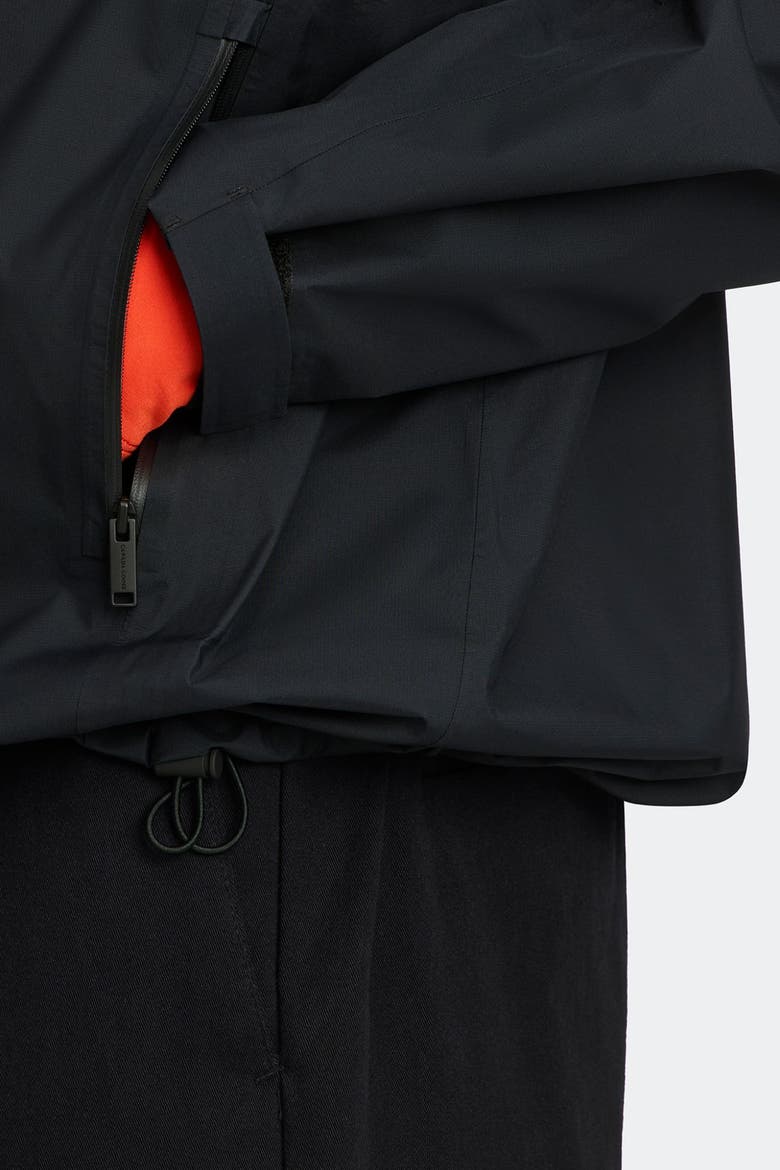 Horizon Rain Jacket, Alternate, color, Black